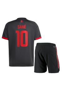 Bayern Munich Leroy Sane #10 Babyklær Tredje Fotballdrakt til barn 2022-23 Korte ermer (+ Korte bukser)
